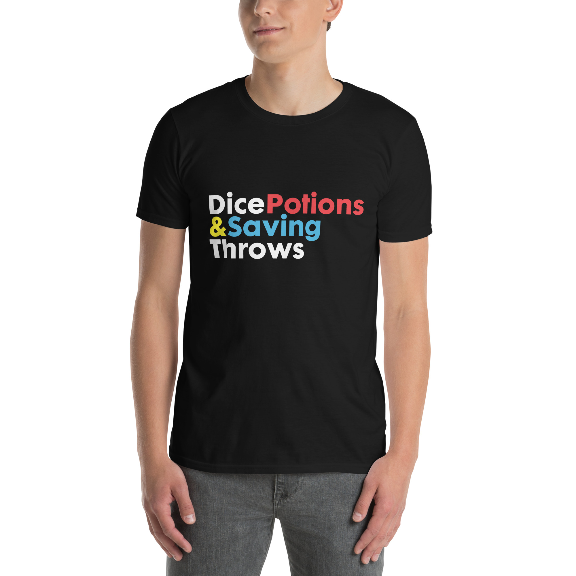 Dice, Potions & Saving Throws T-Shirt