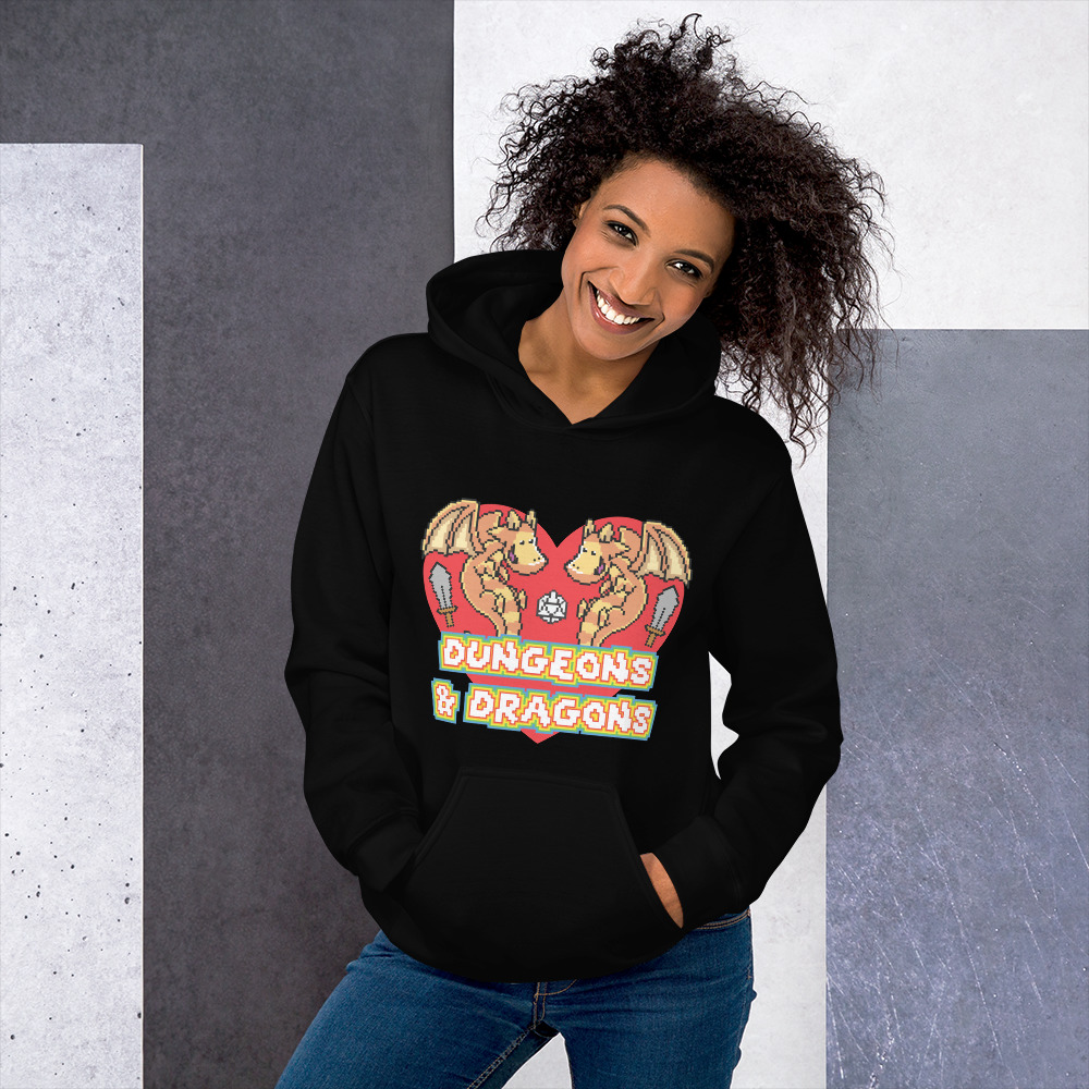 Pixel Heart Hoodie