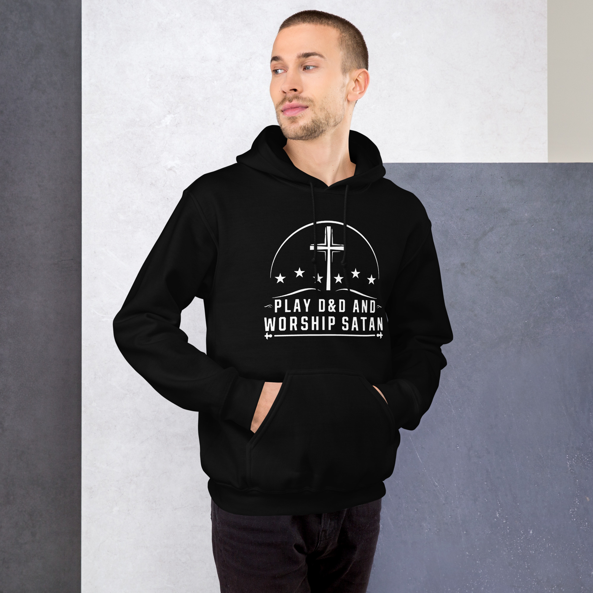 Play DND & Worship Satan Hoodie