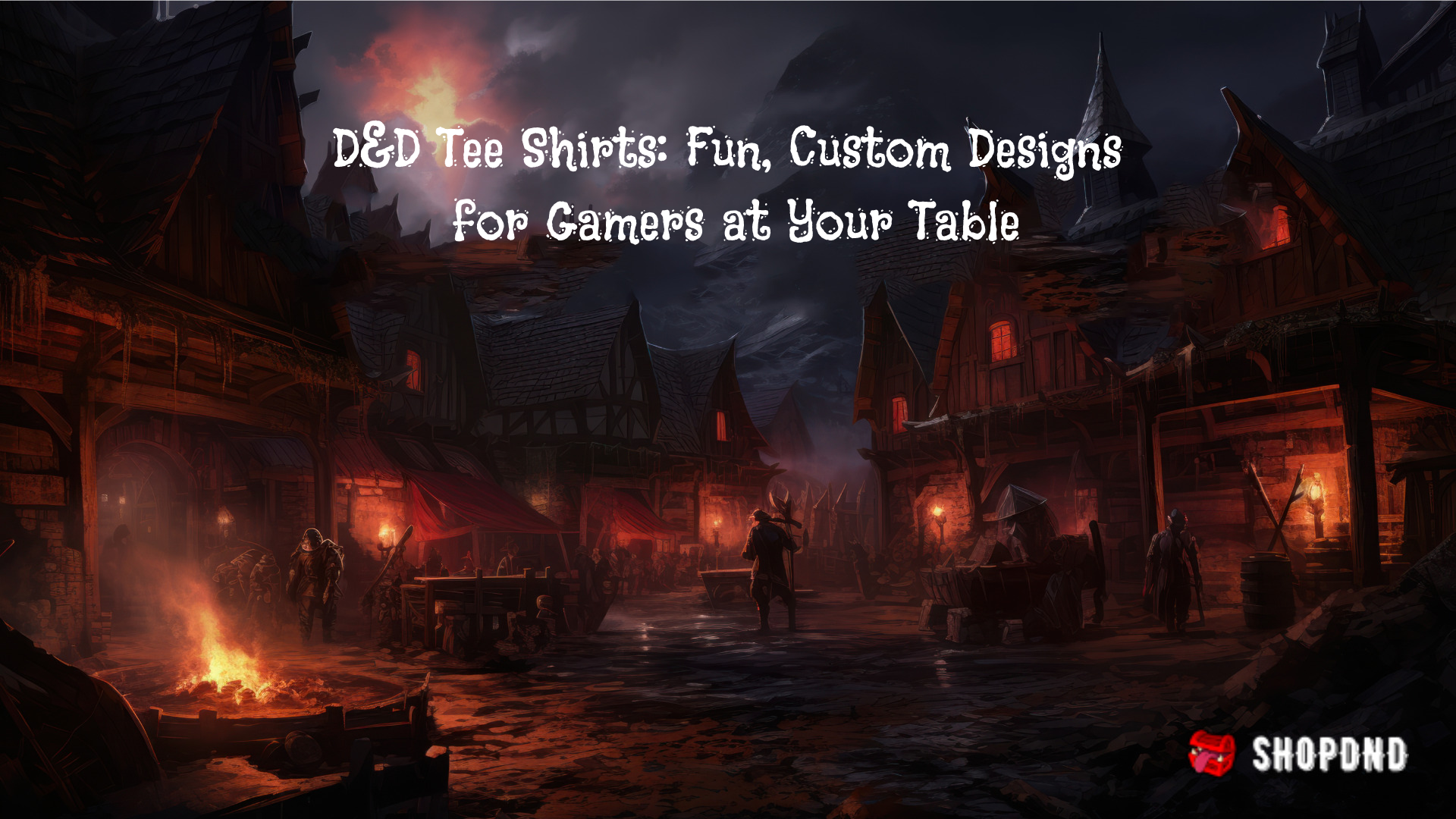 D&D Tee Shirts: Fun, Custom Designs for Gamers | ShopDnD