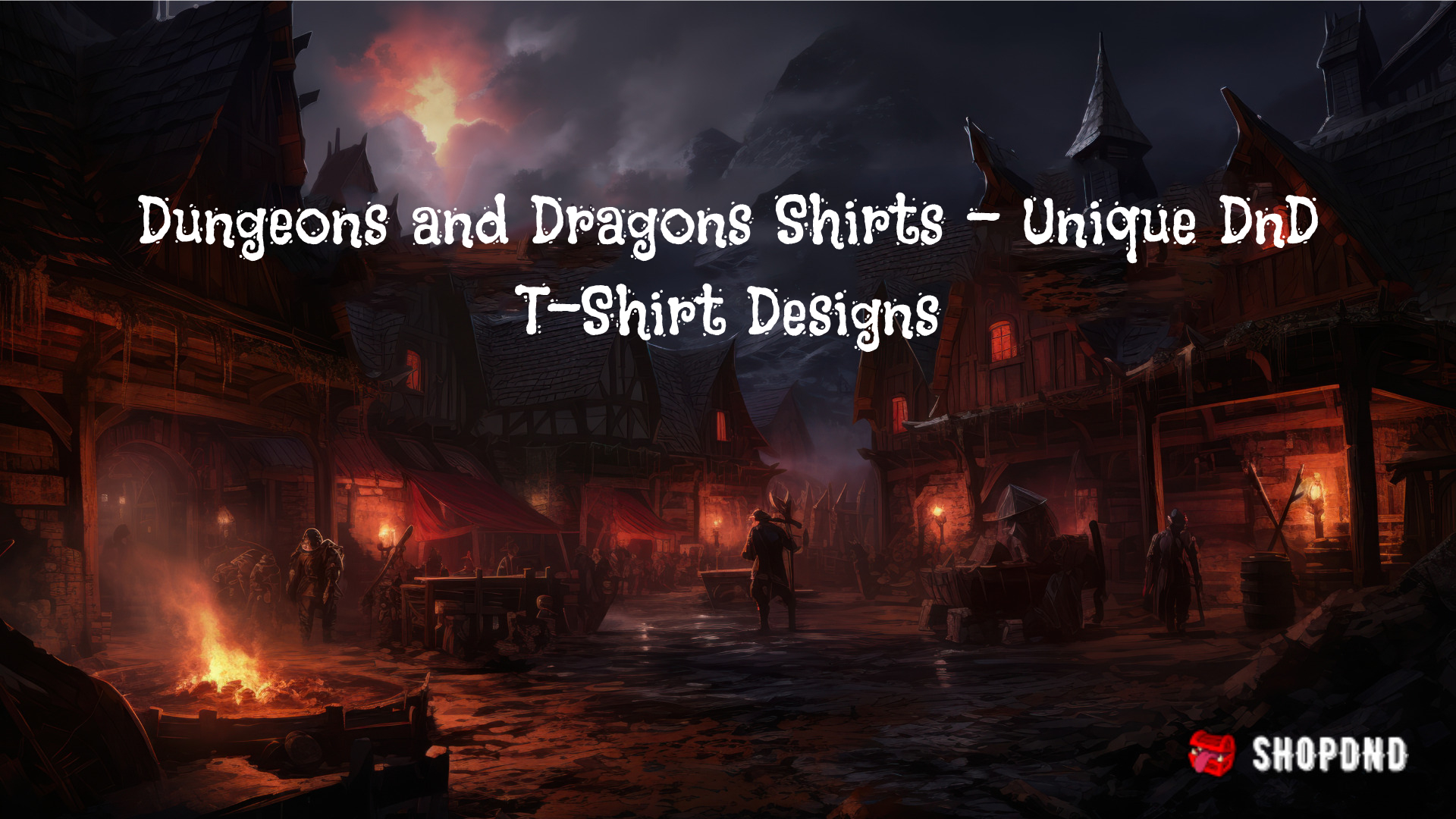 Dungeons and Dragons Shirts – Unique DnD T‑Shirt Designs